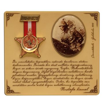 Çanakkale - Madalyalı Tablo