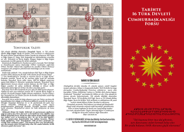 Tarihte 16 Türk Devleti (Tablo)