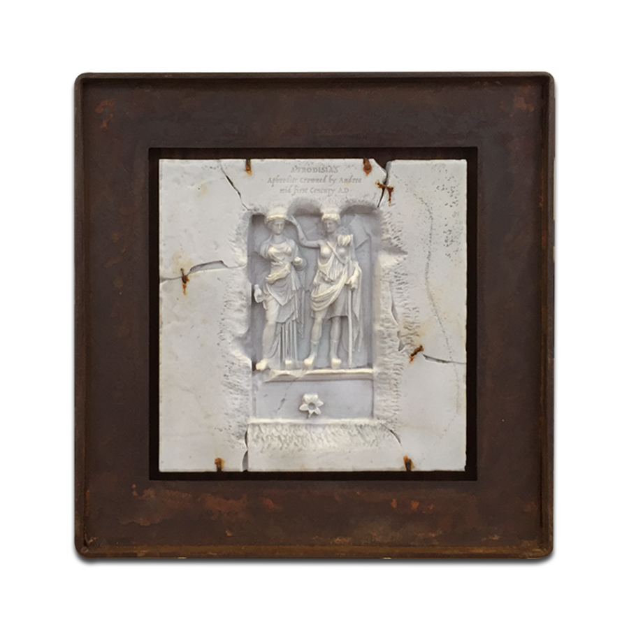 Taçlandırılan Afrodit (Metal Çerçeve)