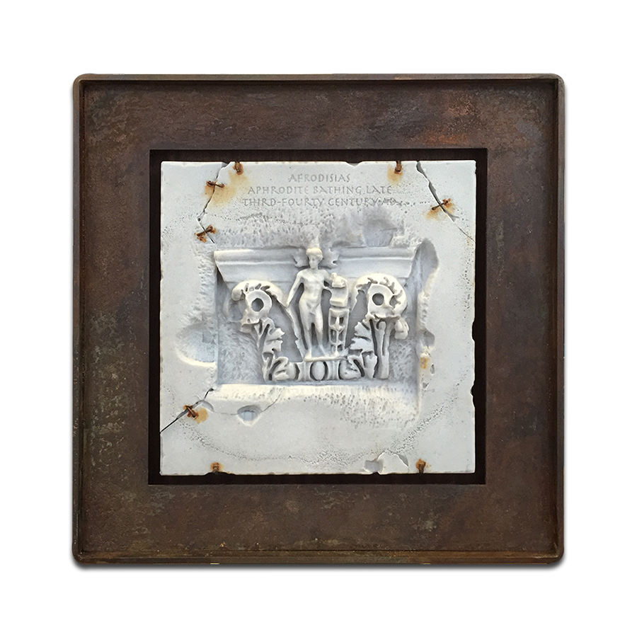 Yıkanan Afrodit (Metal Çerçeve)