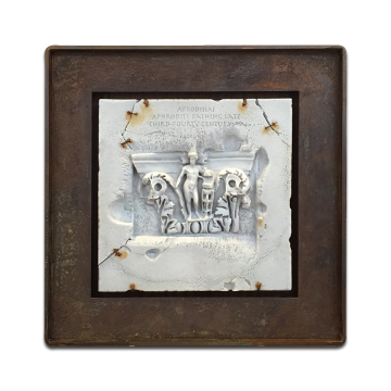 Yıkanan Afrodit (Metal Çerçeve)