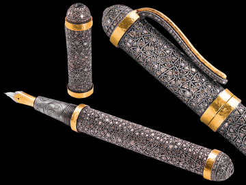 Değerli Metal ve Taş - Kalem işi gravür çalışması