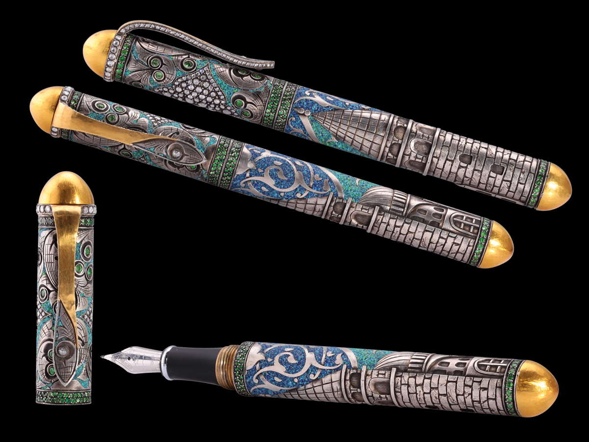 Değerli Metal ve Taş - Kalem işi gravür çalışması